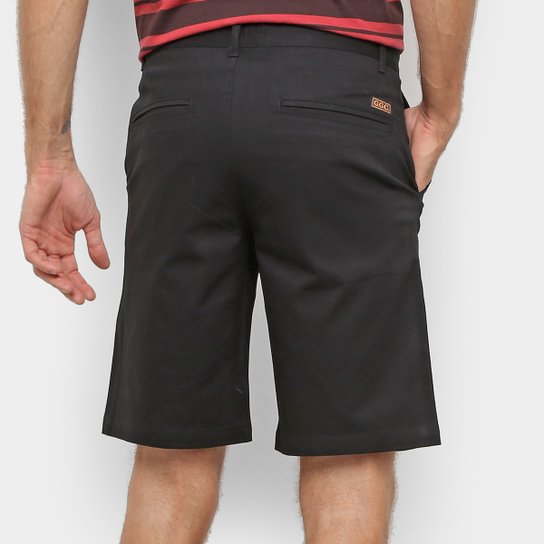 Bermuda Grizzly Refuge Chino Masculina - Preto