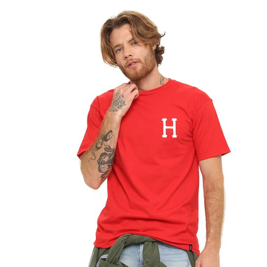 Camiseta HUF Joe Coll Classic Snoopy - Vermelho