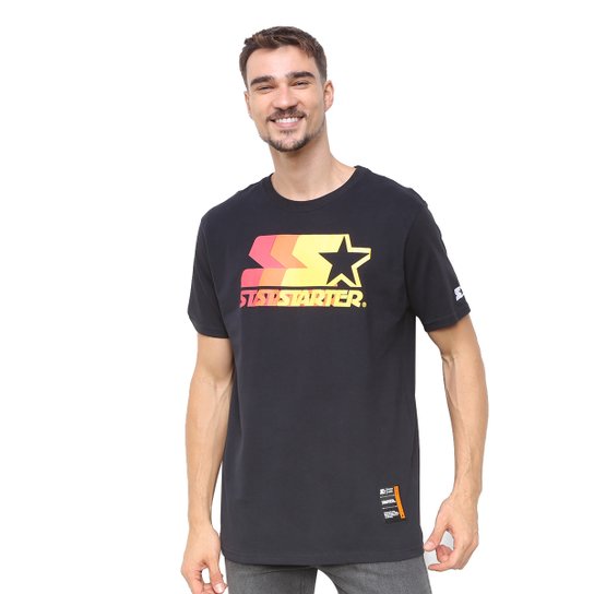 Camiseta Starter Soul Colors - Preto