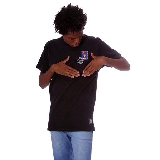 Camiseta Starter Wallys Memories - Preto