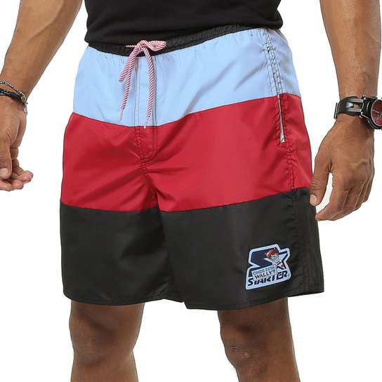 Shorts Starter Onde Esta Wally - Preto